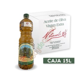 Aceite De Oliva Virgen Extra NATUROLI En Cajas De 15x1 Litros